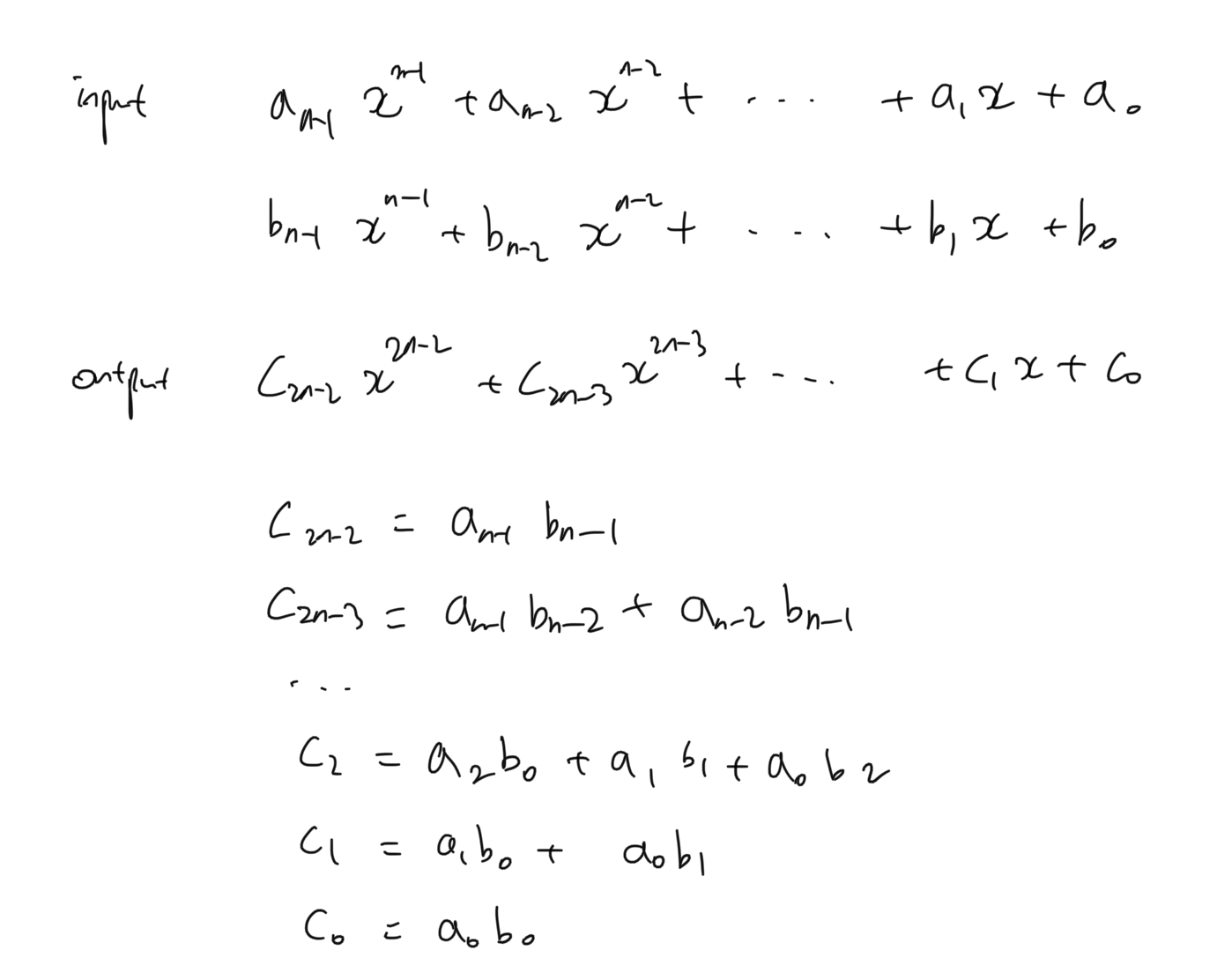 Polynomial Multiplication